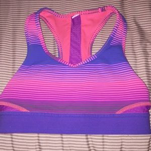 Multi-colored ivivva sports bra